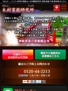 電話占い木村霊能研究所